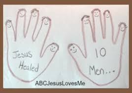 Church house collection blog thanksgiving lesson for children s. Crafts Ten Lepers Healed Bible Crafts And Activities