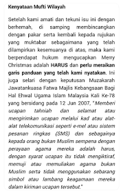Tak kan hangpa tak percaya kut. Khairul Nazli On Twitter Hukum Ucap Merry Christmas Adalah Harus Dan Perlu Meraikan Panduan Yang Diberikan Sumber Mufti Wilayah Https T Co Tvrhbdtxpp Https T Co L4ojiz3fif Twitter