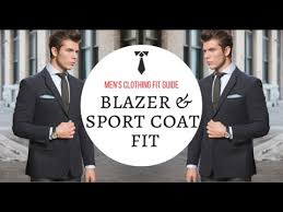How Should A Blazer Fit Mens Clothing Fit Guide
