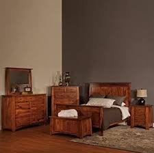 Cabinfield Boulder Creek Amish Bedroom Set Rustic Hickory Wood Handcrafted A Amish Furniture Bedroom Eclectic Bedroom Furniture Bedroom Collections Furniture