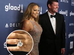 4 carat emerald cut diamond engagement ring 18k white gold. The Most Expensive Celebrity Engagement Rings