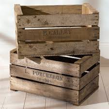 Vintage Fruit And Vegetable Boxes Pedlars Crates Old Wooden Crates Wooden Crates