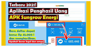 Salin seluruh teks ke clipboard.2. Terbaru 2021 Sungrow Energi Aplikasi Penghasil Uang
