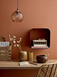 Bloomingville Kleine Retro Hangelampe Aus Glas Braun Myadele Vintage Einrichtungen Wandfarbe Wohnzimmer Farben Fur Wande