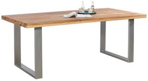 Esstisch In Massiv Asteiche Eichefarben Esstisch Wildeiche Massiv Esstisch Holz Metall Esstisch Holz