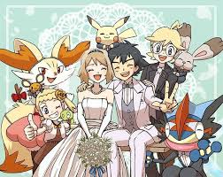 Clemont And Serena Wedding (Pokemon) By The-Thousand-Master On Deviantart