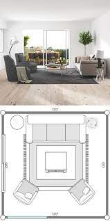 The fireplace, while incorporated into seating area, is not the main focus of the room. 7 Square Living Room Layout Ideas Including 12x12 Living Rooms Home Decor Bliss