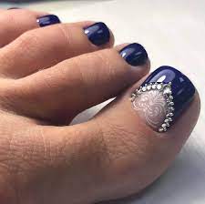 Diseños para uñas de los pies juveniles. Diseno De Unas Del Pie Con Piedras Toenails Unasdelpie Unasdecoradas Nailart Unas Arte De Unas De Pies Unas Pies Decoracion Disenos De Unas De Los Pies