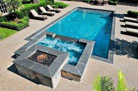 Top Pool Landscape Ideas Poollandscapingideas Swimming Pools Backyard Pools For Small Yards Geometric Pool