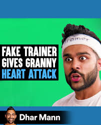 Fake Gym Instructor Gives Old Lady Heart Attack FT Adam W