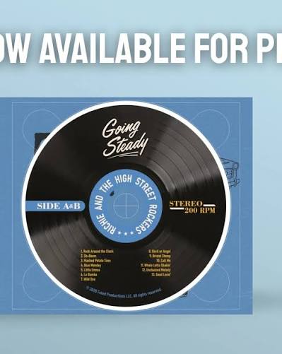 ATTENTION ROCK 'N' ROLL FANS! We are proud to announce our brand-new live  album, "Going Steady", now available for pre-order! Captured live on stage,  this new CD features 11 classic hits from