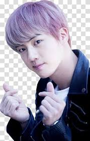 Jin BTS transparent background PNG clipart