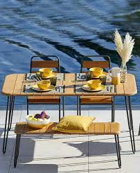 des bancs pour le jardin shake my blog table de jardin mobilier jardin table pliante