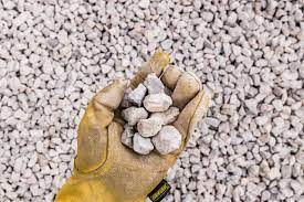 The stones not only an aesthetically pleasing appearance but can also be use to stop weeds from growing. Spring Mountain White Landscaping Rock Bedrock Landscape Supply