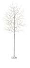 Pre-lit Birch Tree Christmas Decorations, 160 Warm White LED Lights, 8-ft CANVAS