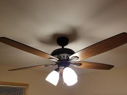 Hampton bay remote controlled indoor / covered outdoor mara led color changing ceiling fan. Successful Hampton Bay Ceiling Fan Installation Projects Stories Smartthings Community