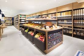 Antoine Mege L Epicerie Des Pres Epicerie Architecture Epicerie Bio