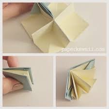 How many paper to craft a book? Origami Popup Book Video Tutorial Paper Kawaii