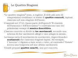 Se avessi i soldini farei gli abbonamenti a tutte le opere.ma purtroppo non è il mio caso. Musica Le 4 Stagioni Lessons Blendspace