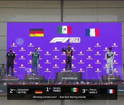 Si hubiéramos hecho dos paradas, seguramente hubiera terminado en el podio y peleando. F1 Paraguay On Twitter Que Lindo Podio El De Hoy F1