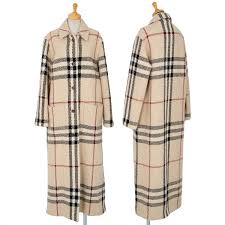 Un grand choix d'articles pour homme burberry en ligne sur zalando ! Burberry London Nova Check Wool Long Coat Beige L Playful