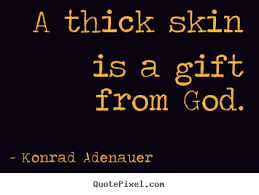 Quotes About Thick Skin 73 Quotes