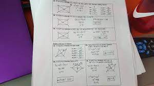 Each time we add a side (triangle to quadrilateral, quadrilateral to pentagon, etc), we add another 180° to the total properties of rhombuses, rectangles , and unit 7 polygons and quadrilaterals homework 3 rectangles answer key. Kacey Bielek On Twitter Unit 7 Test Study Guide Key