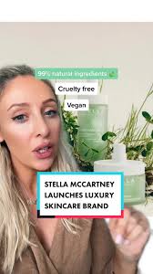 Brand new luxury skincare line STELLA by Stella McCartney 🍃 #beauty  #skintok #skincare #stellamccartney