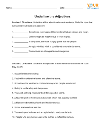 3rd grade grammar key skills and worksheets
