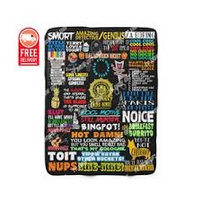 The Office Blanket Michael Scott Dwight Schrute Farms Prison Mike the  Office TV Show Gift the Office Quotes Throw Blanket Christmas Gift