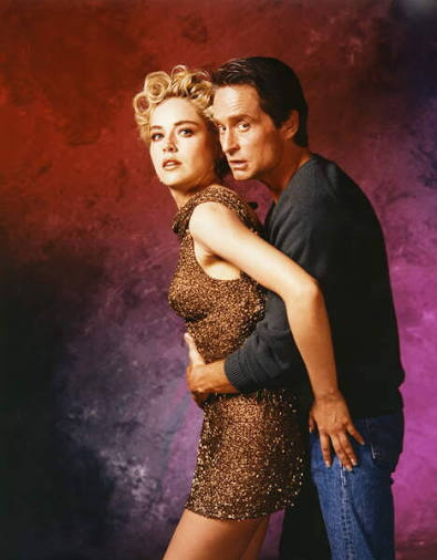 T-shirt Michael Douglas & Sharon Stone, Basic Instinct 1992 | Tips for  original gifts | Abposters.com