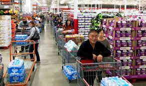 Costco places purchasing limits on some items as panic buying creates long  lines, supply shortages | CBS47 and KSEE24 | News from  YourCentralValley.com, Fresno CA