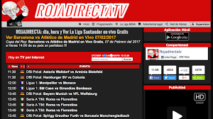 Para gozar de una mejor experiencia, puedes acceder a la aplicación con una conexión. Ver Partidos Online Con Roja Directa