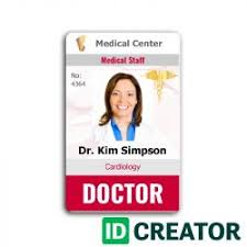 Driver's license / id card application. Physician Id Cards Quick Shipped Id Badges 1 855 Make Ids Idcreator Com
