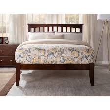Bed bed frame hardware double bed frame amazon motion beds building california king bed frame bed headboard bed frame bigger single bed headboard bed frame queen metal queen bed frame bed set. Atlantic Furniture Mission Full Platform Bed With Open Footboard Walnut Ar8731004 Rona