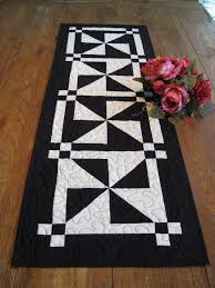 Patchwork Pinwheel Table Runner Desenler Ortuler Yamali Yorganlar