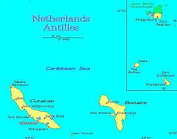 A netherlands overseas territory in the caribbean sea, n and ne of venezuela; Netherlands Antilles