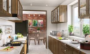 Simple open kitchen design india. 20 Beautiful Parallel Kitchen Designs For Home Design Cafe