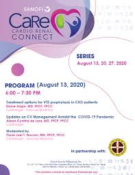 Sanofi is a global life sciences company, focused on patient needs. Webinar Sanofi Care Philippine College Of Physicians Facebook