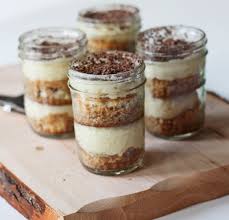 Easy Tiramisu In A Jar Recipe Mason Jar Meals Mason Jar Desserts Recipes Dessert In A Jar