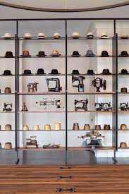 Optimo Hat Factory Chicago Studio Display Wall Display Shelves Cabinet Decor Cabinet Furniture