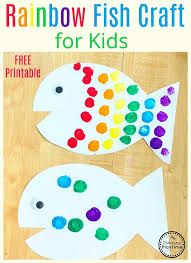These are also great for games, storytime, and other open any of the printable files above by clicking the image or the link below the image. Rainbow Fish Craft Planning Playtime