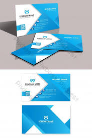 Light green business card template. Business Card Template Ai Bitem