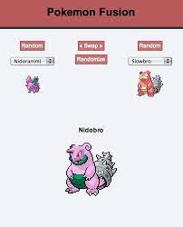 Generated pokemon must match at least one value per filter set. Monster Mashup Generators Pokemon Fusion