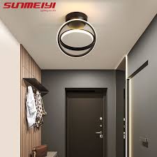 2.1 spotting the light fixture position. Sunmeiyi Modern Led Ceiling Lights For Living Room Bedroom Aisle Balcony Light Entrance Hall Entrance Lighting Fixture Shopee Singapore