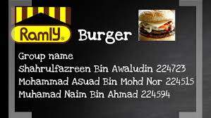 Franchise Ramly Burger By Shahrulfazreen Awaludin