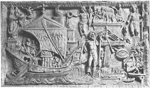 Relief Of The Lighthouse On The Torlonia Relief From Portus Also A Female Figure With The Lighthouse On Her Head In The Upp Ancient Ancient Alexandria Ostia
