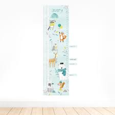 Personalized Woodland Growth Chart