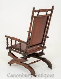 Find the worth of your antique rocking chairs singles pairs and threes. Antique American Rocking Chair In Mahogany Circa 1880