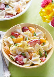 Strawberry Orange Pasta Salad Recipe Pasta Salad Pasta Salad Recipes Summer Pasta Salad